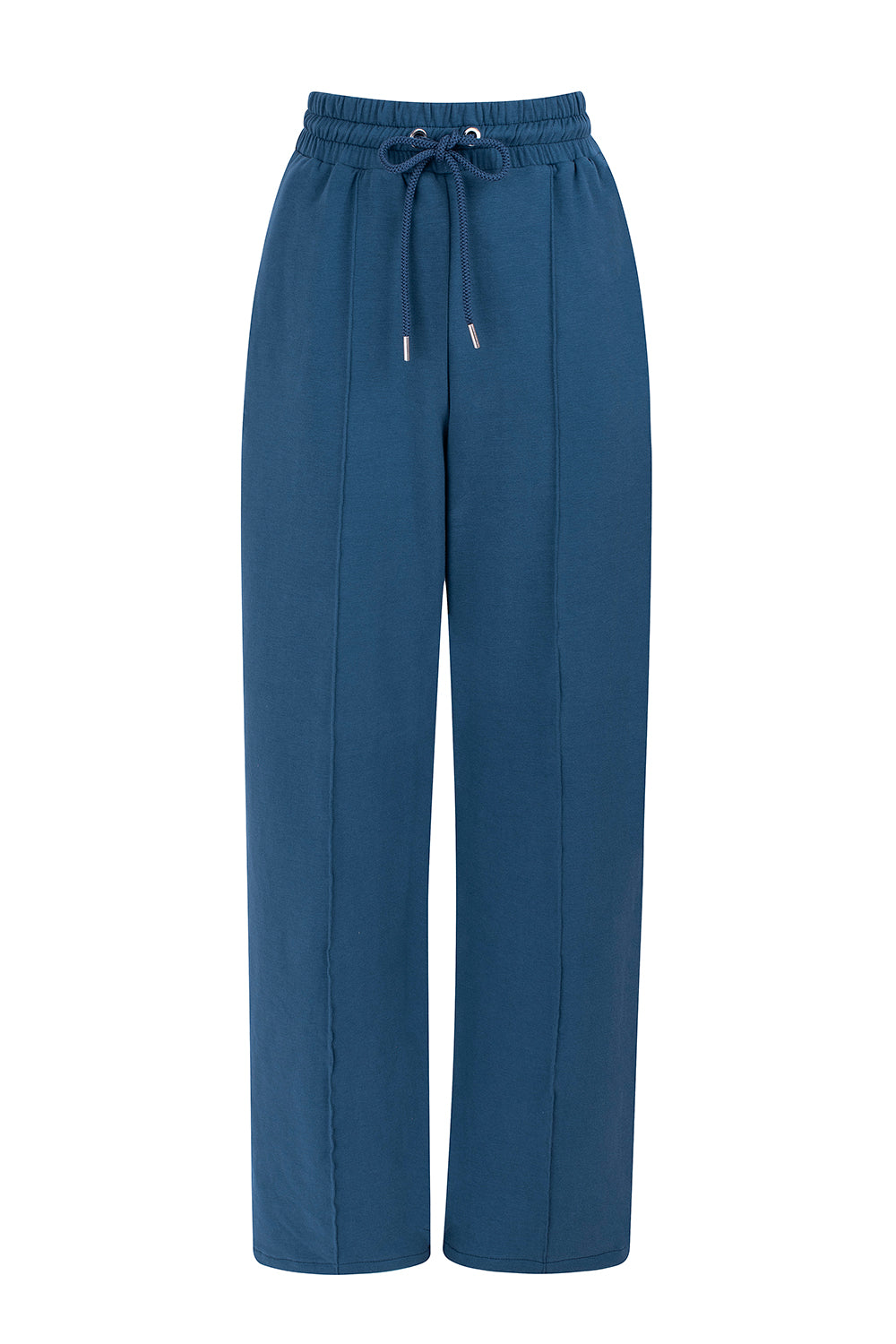 BLUE TRACKSUIT STRAIGHT SWEATPANTS