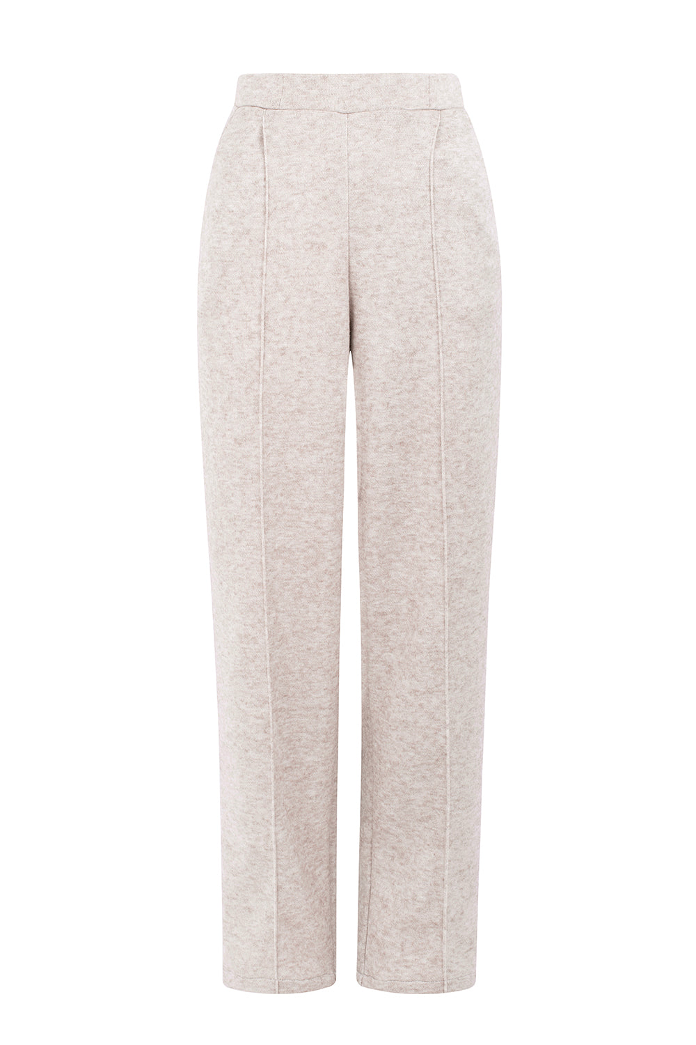BEIGE LOUNGEWEAR TROUSERS
