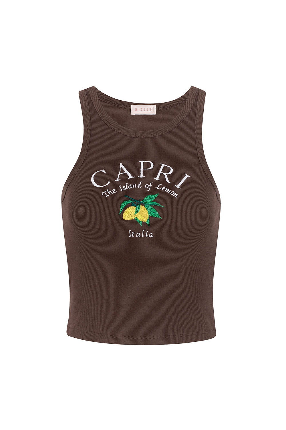 CAMISETA CAPRI MARRÓN S3