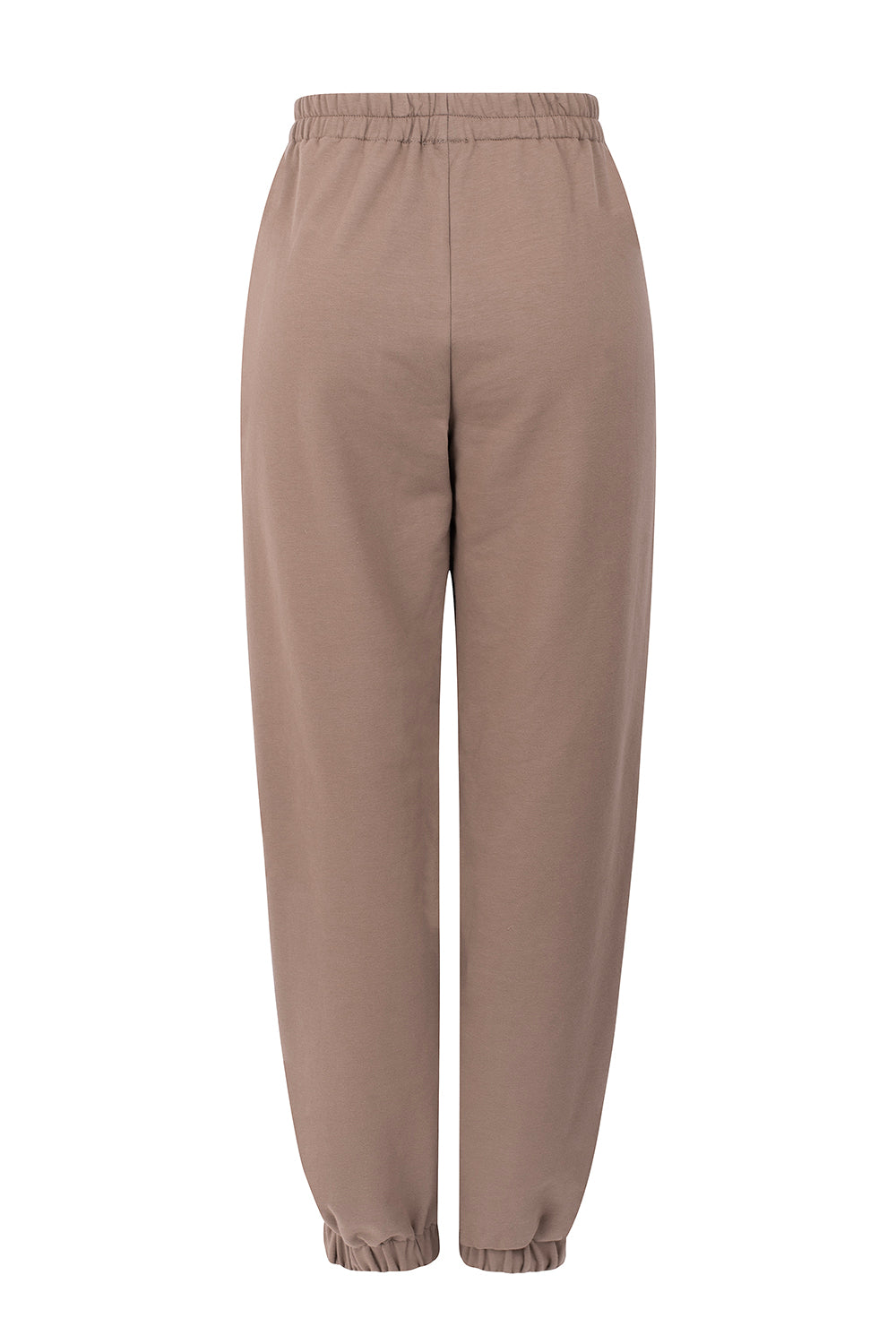 TAUPE TRACKSUIT SWEATPANTS