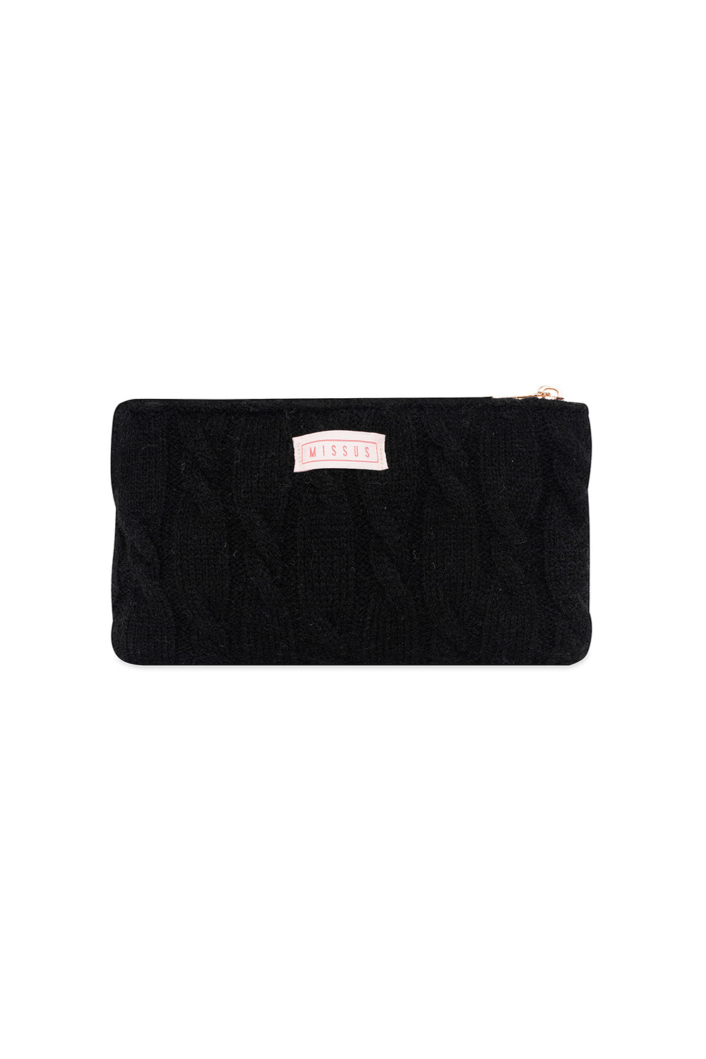 CABLE KNIT POUCH S4