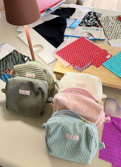 RIBBED MINI POUCH S1