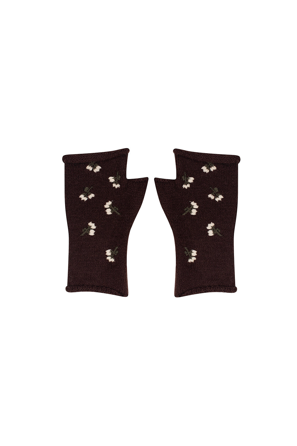 EMBROID KNIT GLOVES S3