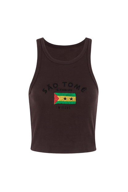BROWN STP TANK TOP S5