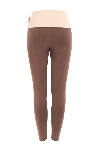 SOFT TOUCH MEDIUM BROWN LEGGINGS