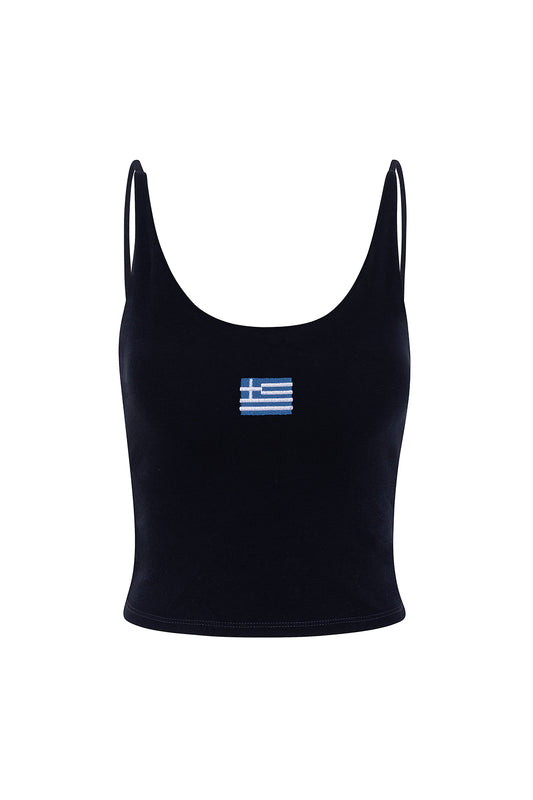 NAVY MILOS TANK TOP