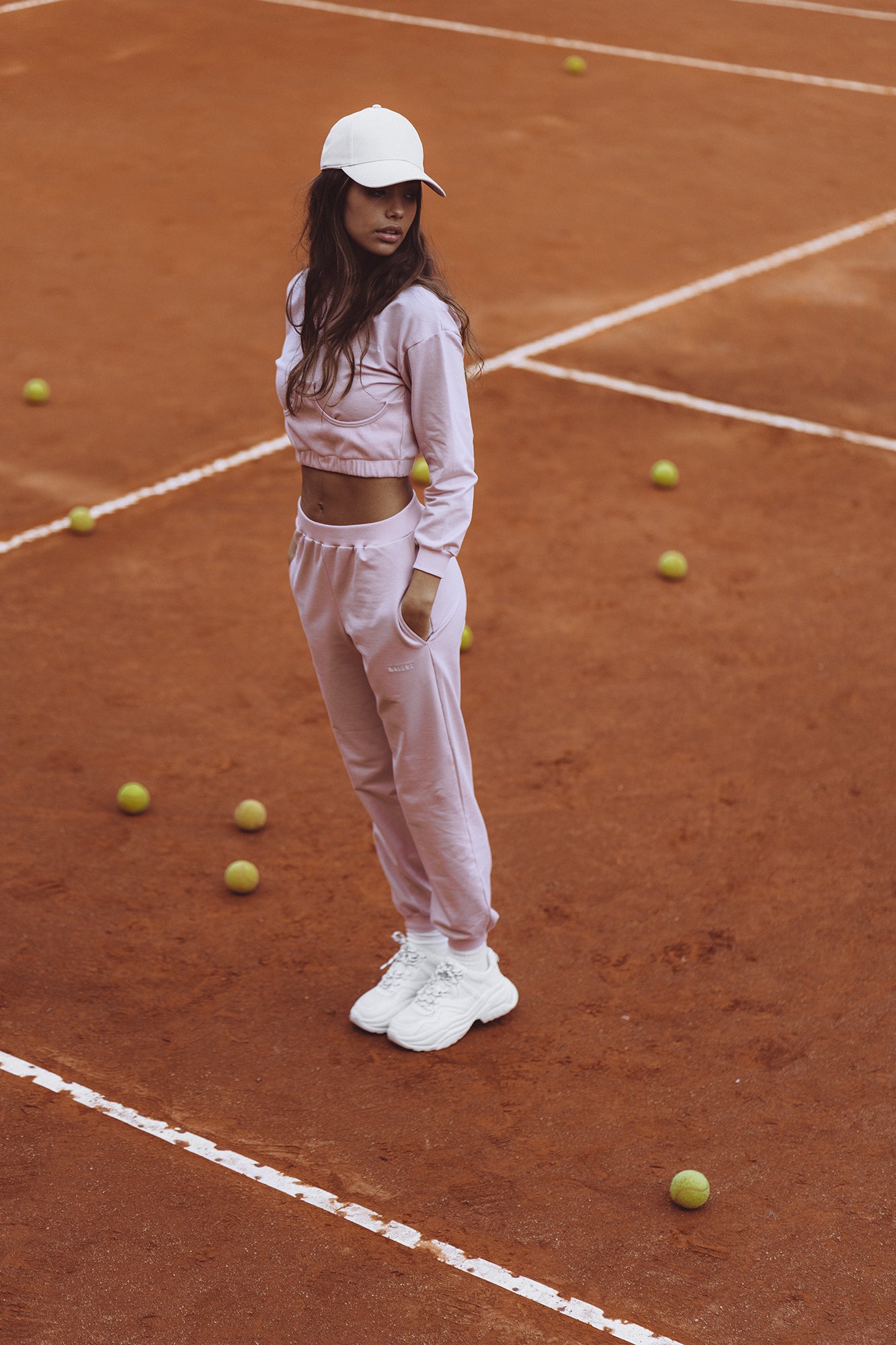 SUDADERA CHÁNDAL ROSA